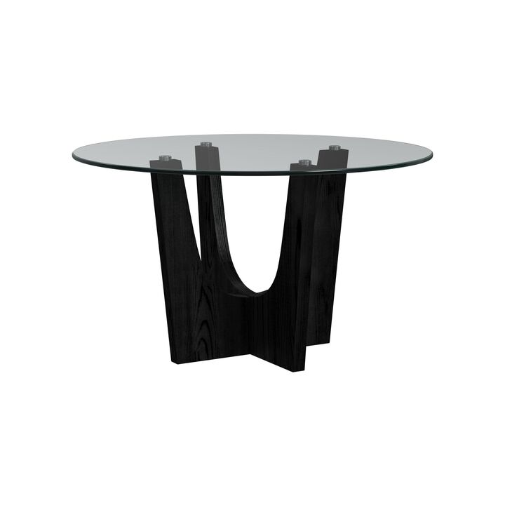 Oregon Round Glass Counter Table