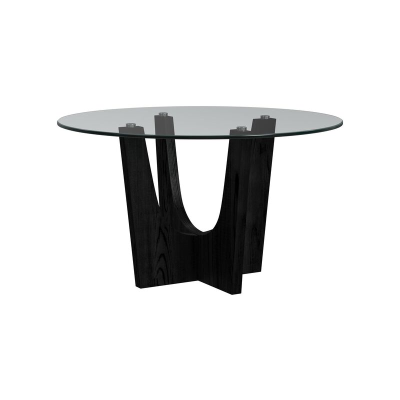 Oregon Round Glass Counter Table image number 0