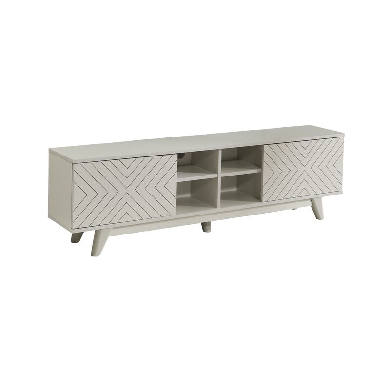 Streamdale Lina Mid Century Modern TV Stand (67")