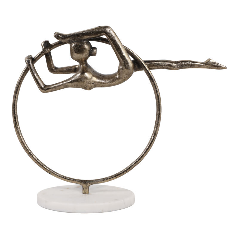12x11" Gymnast Sculpture image number 3