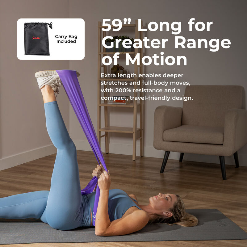 Sunny Health & Fitness 5-Level Resistance Band Set image number 3