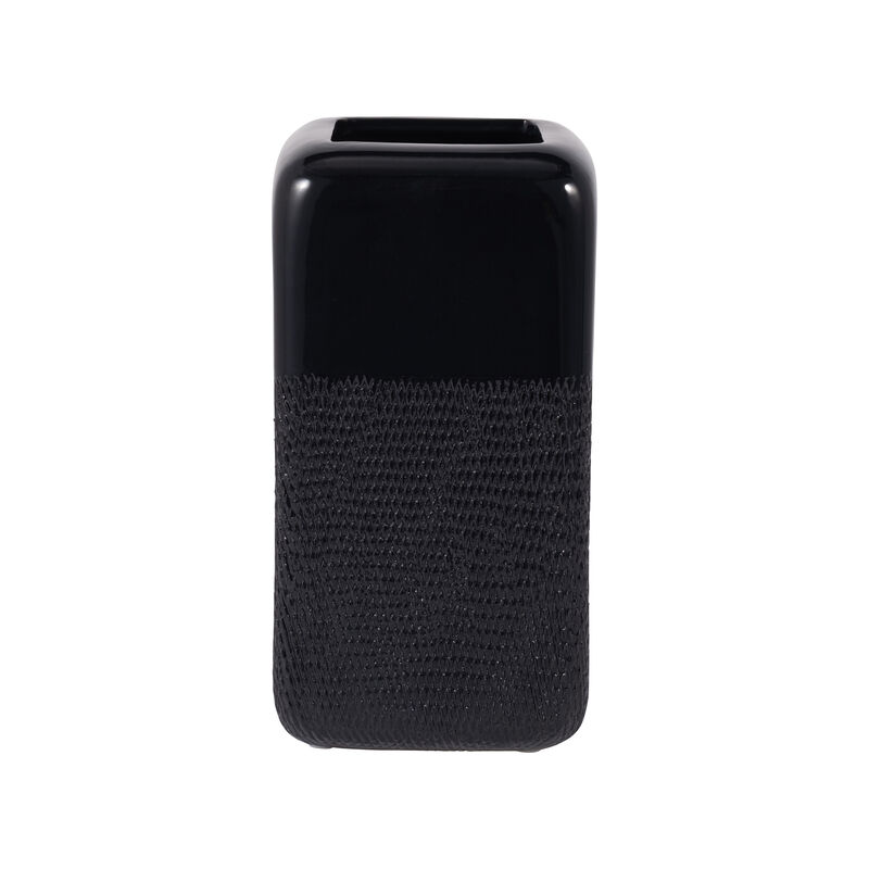 Rectangular Grooved Modern Vase