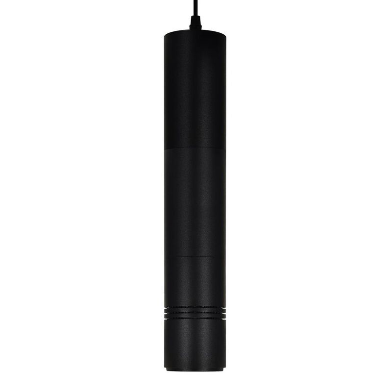 CWI Lighting Stowe LED Down Mini Pendant With Black Finish