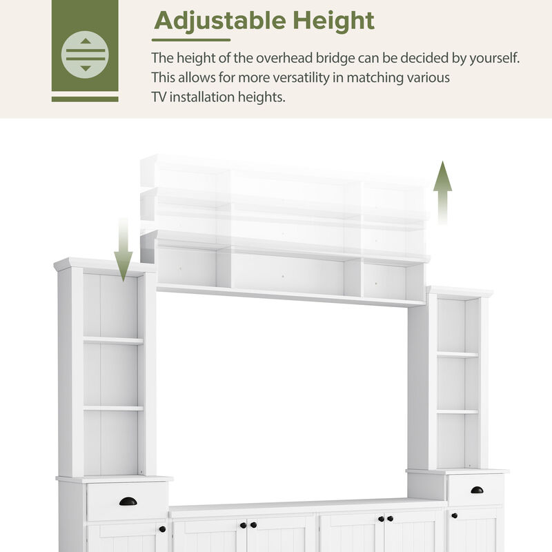 Jitfid  Ample Storage Space TV Stand image number 4
