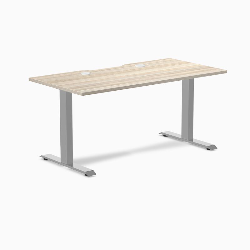 Desky Zero Scalloped Laminate Office Desk image number 0