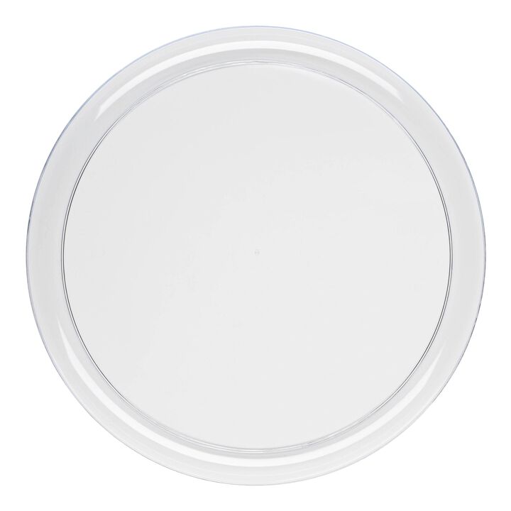 6.25" Flat Round Plastic Pastry Plates (240 Plates)