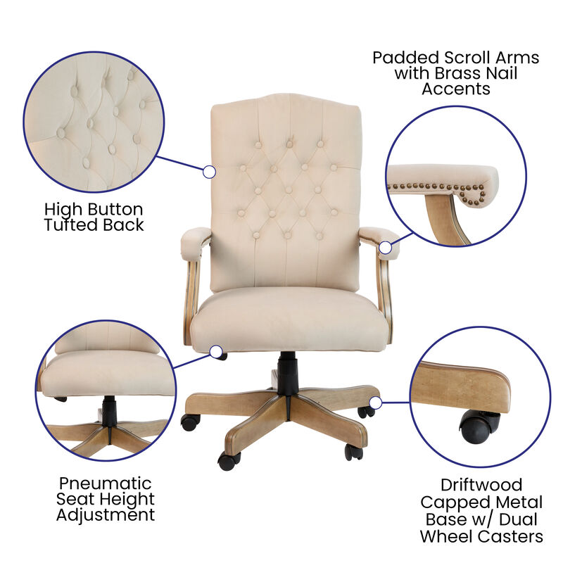 Flash Furniture Classic Executive Office Chair image number 3