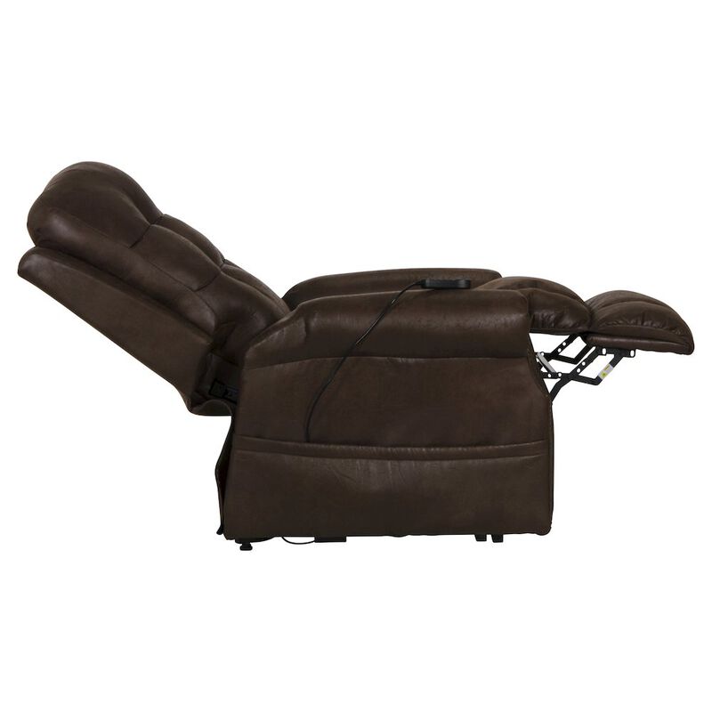 Catnapper Ramsey Power Lift Lay Flat Recliner with Heat and Massage
