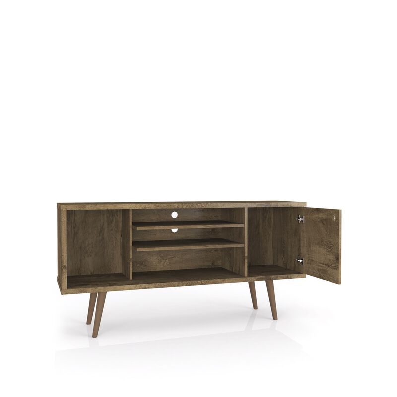 Liberty Medium TV Stand in Brown Pattern