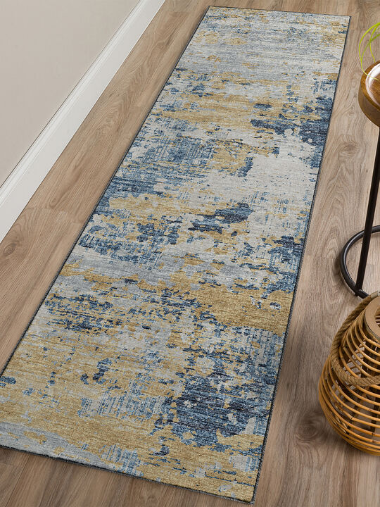 Camberly CM4 Navy 2'3" x 7'6" Rug