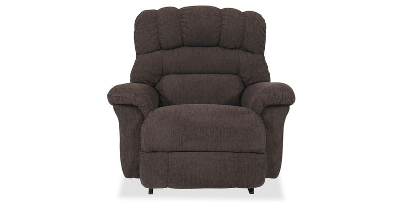 Randell Espresso Power Rocking Recliner with Headrest & Lumbar image number 0