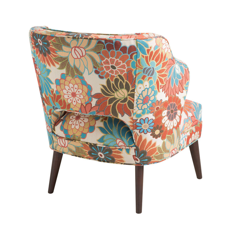 Open Back Accent Chair