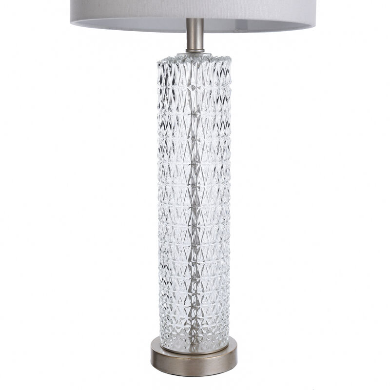 Wembly Silver Table Lamp