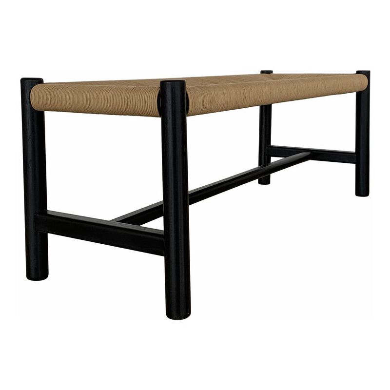 Moe's Home Collection HAWTHORN BENCH SMALL BLACK