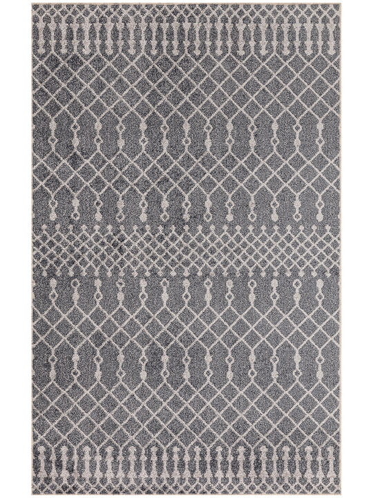 Astra Machine Washable ASW10 Denim 3'3" x 5' Rug