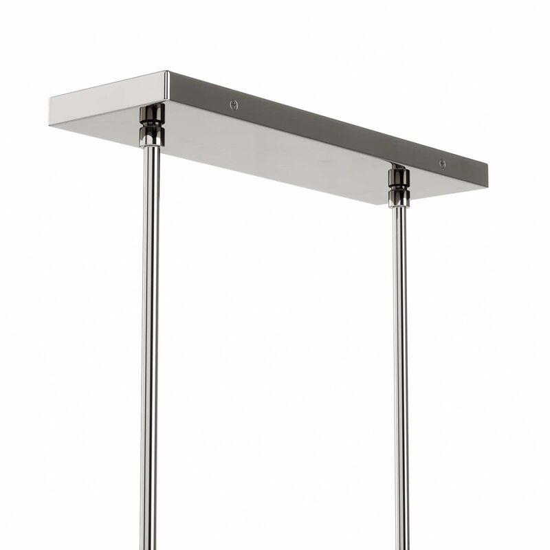 Modway Skylark 6-Light Chandelier in Clear Polished Nickel image number 6