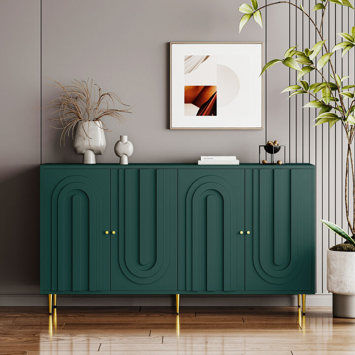Gitvuk Wooden Cabinet Sideboard