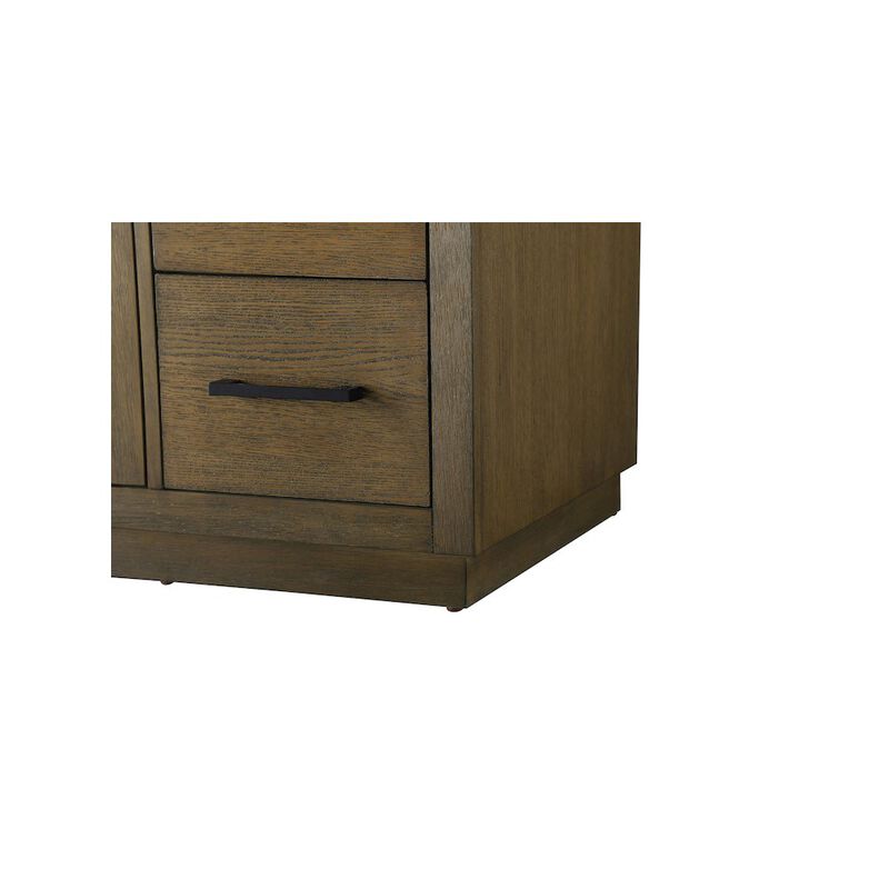 Elegant Kitchen and Bath 42 inch Single Bathroom Vanity in Hazel Oak