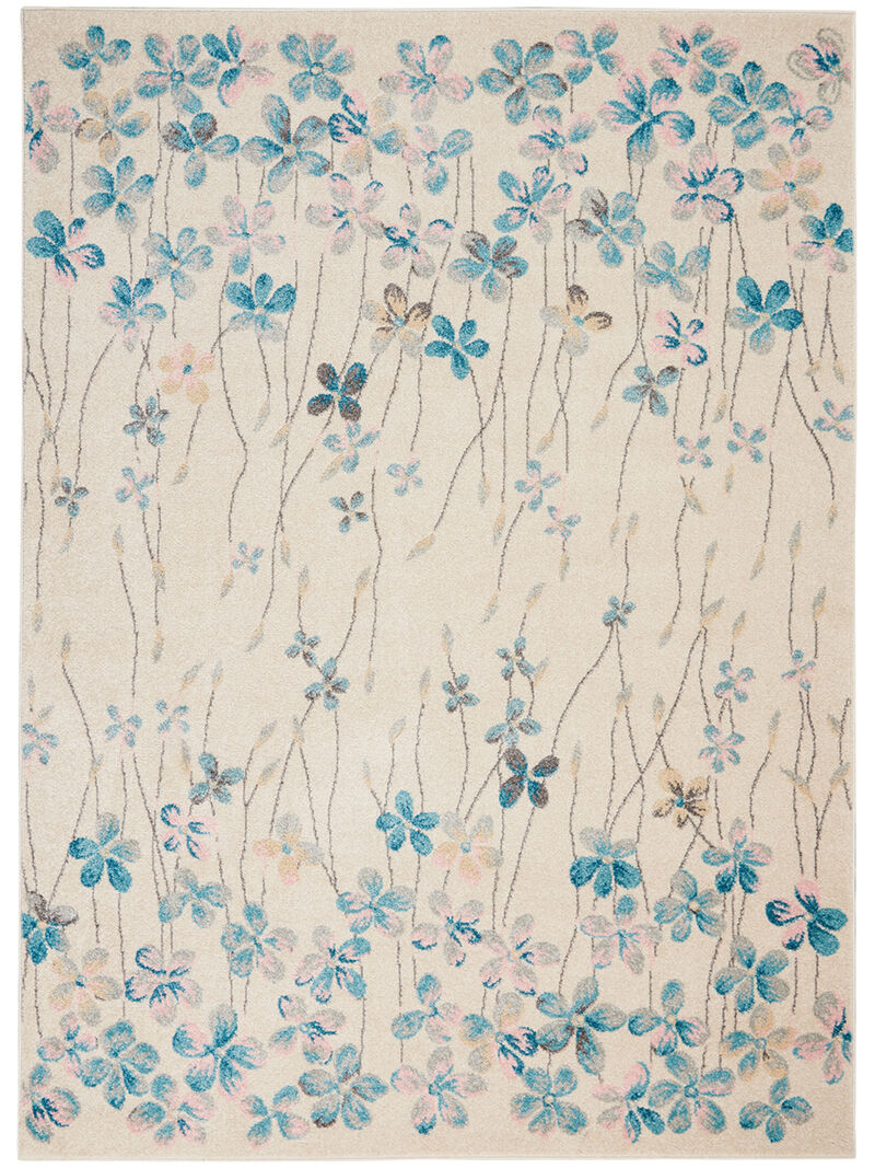 Tranquil TRA04 Ivory 6' x 9' Rug