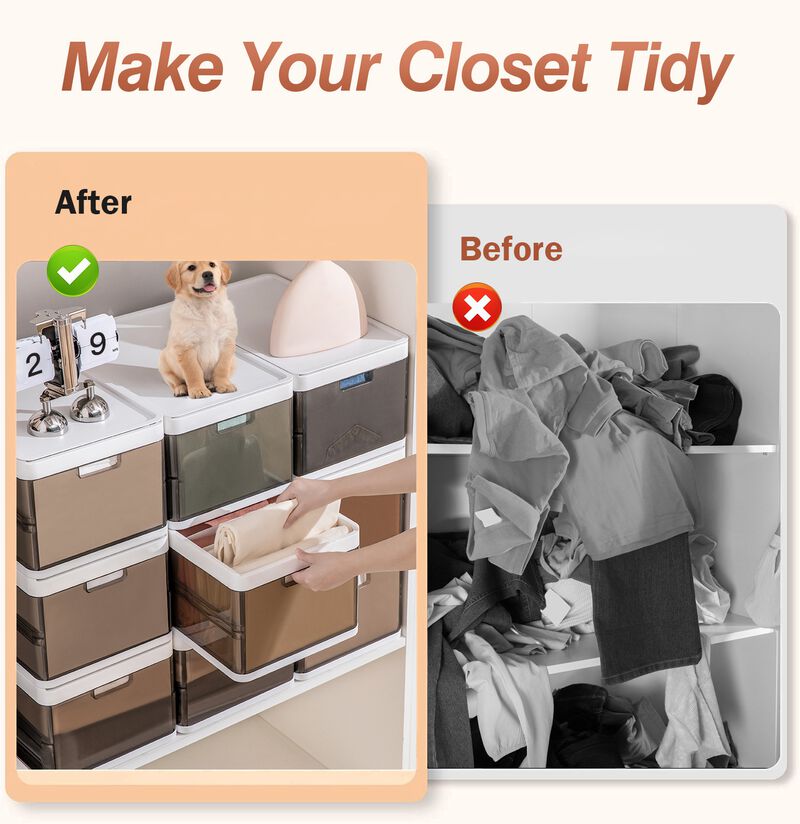 3 Pack Foldable Storage Bin