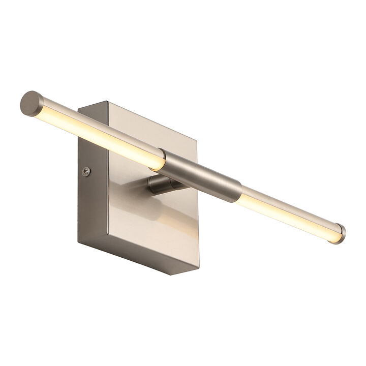 Makena Modern Minimalist Dimmable Integrated LED Metal Wall Sconce