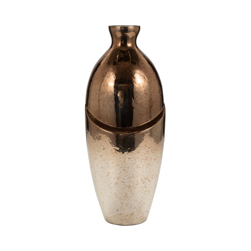 Glass 19" Abstract Vase image number 3