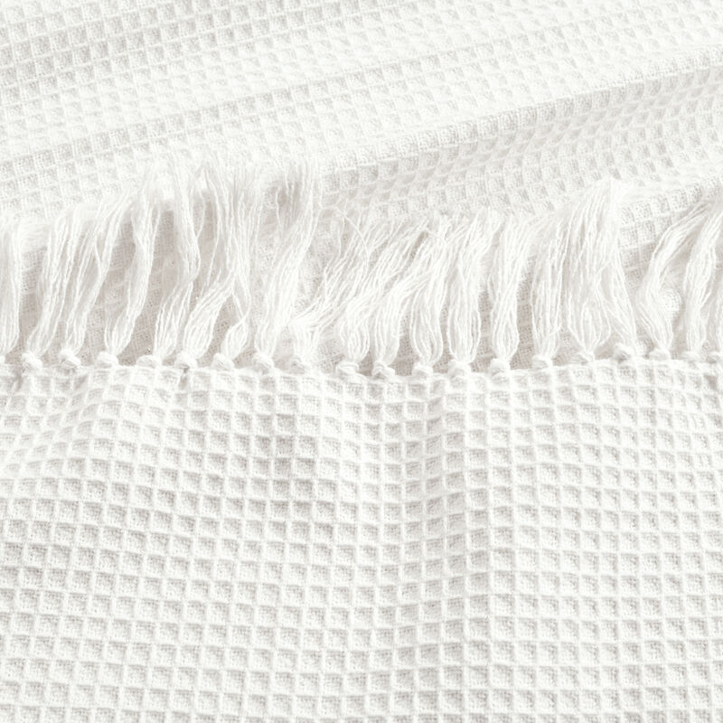 Waffle Cotton Knit  Blanket/Coverlet