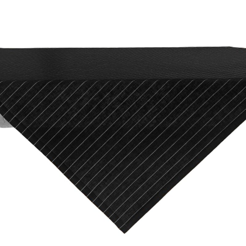 Linen Table Throw - Pinstripe