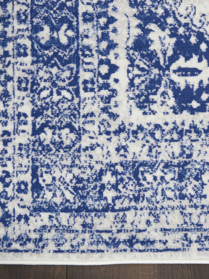 Whimsicle WHS15 Ivory/Navy 6' x 9' Rug