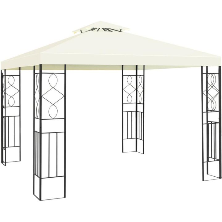 Hivvago 2 Tiers 10 x 10 Feet Patio Gazebo Canopy Tent