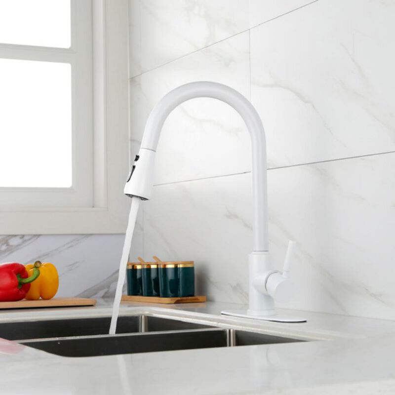 Kitchen Faucet with Pull-Out Spray Flexible and Convenient Faucet for Easy Rinsing and Cleaning For Kitchen