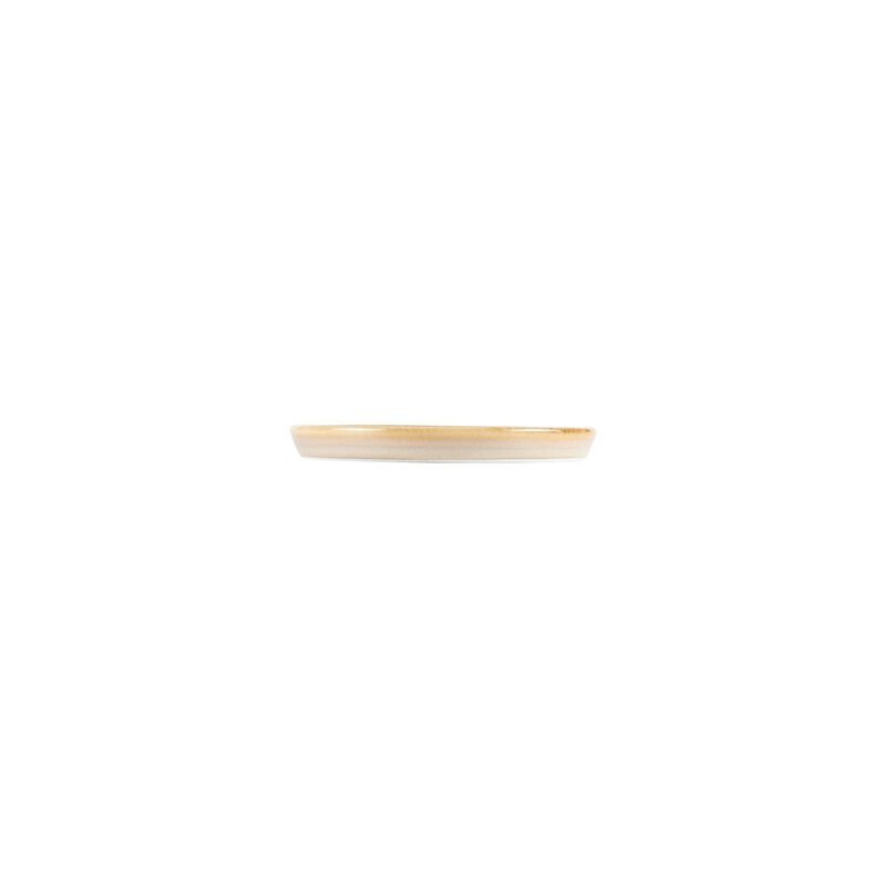 Sand dia.6.25" Round Beige Vitrified Plate (Set of 4) image number 2