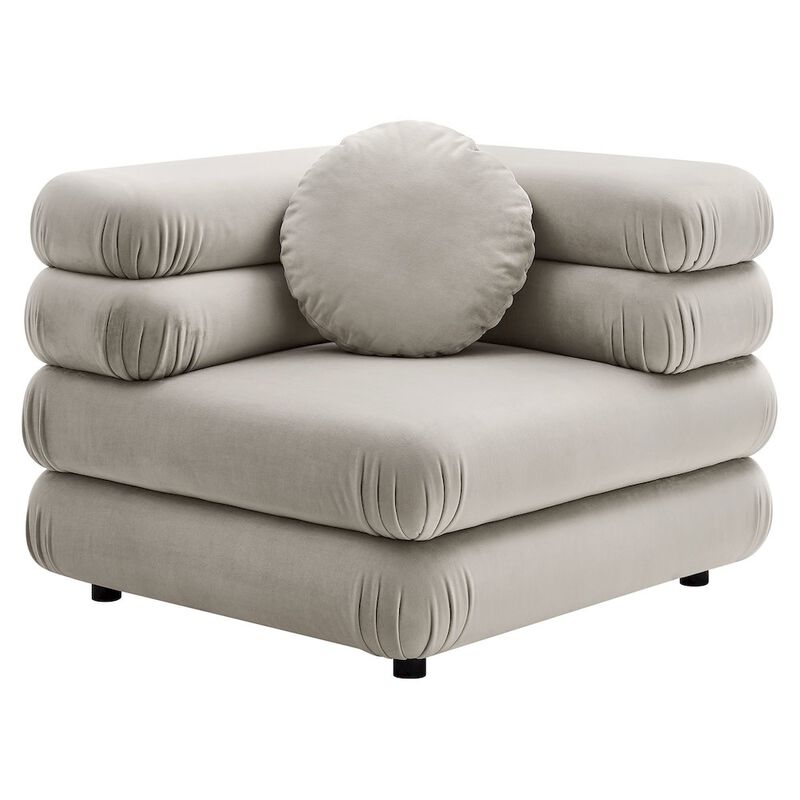 Jubilee 3-Piece Modular Performance Velvet Sectional Sofa image number 2