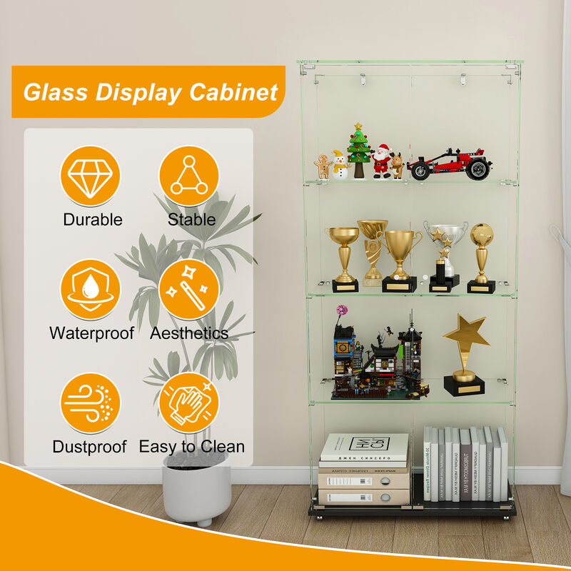 Horsas Glass Display Cabinet image number 4