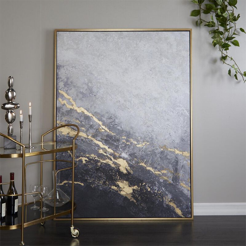 Geode Abstract Framed Art image number 2