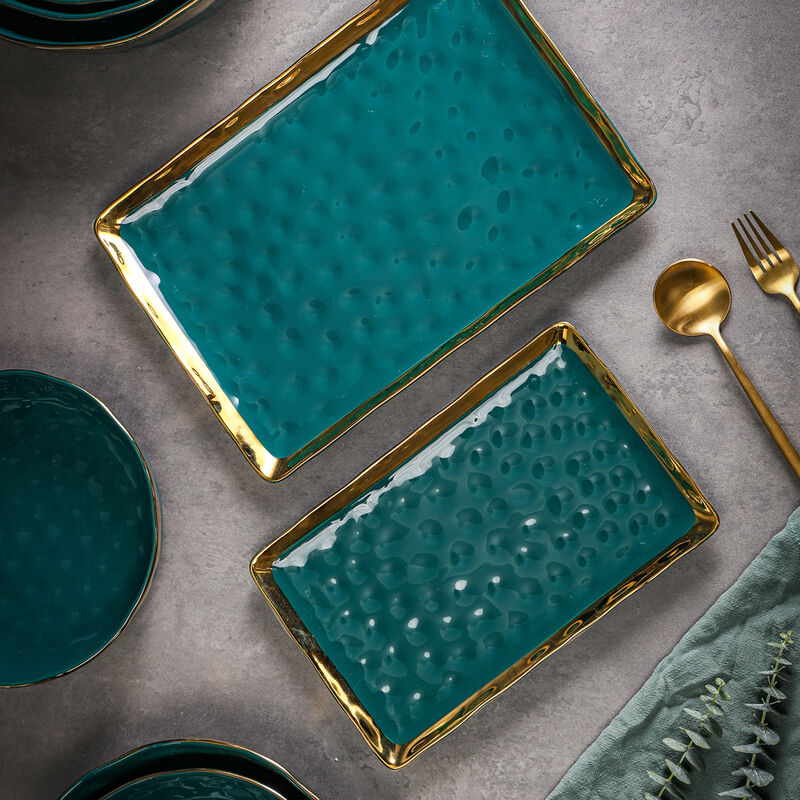 Stone Lain Florian Porcelain Service Plate Set 2 Piece