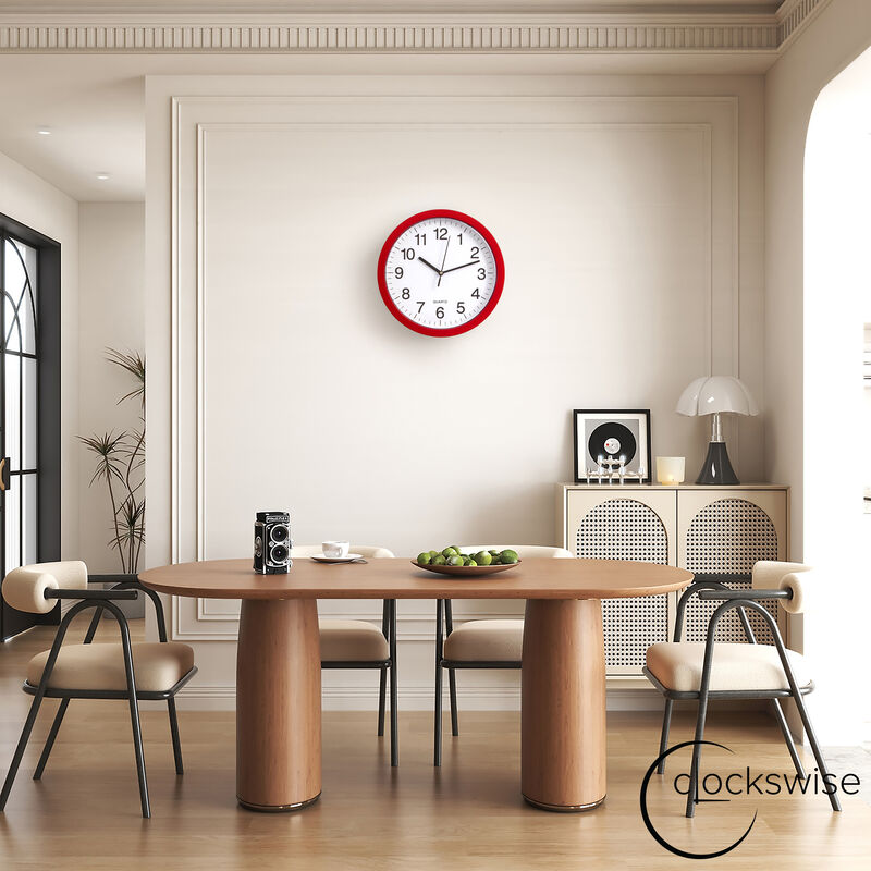 Clockswise 10-in Wall Mounted Clock
