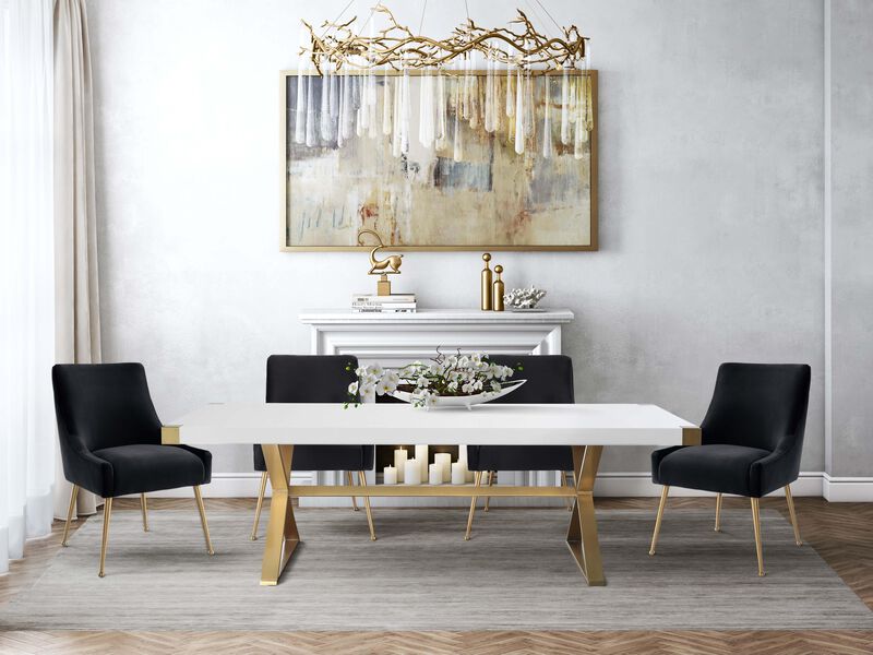 Beatrix Velvet Side Chair image number 1