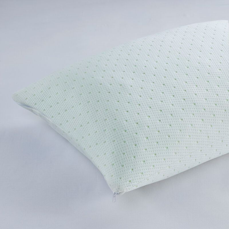 Gracie Mills Lynne Solid Shredded Memory Foam Pillow with Bamboo Blend Cover image number 3
