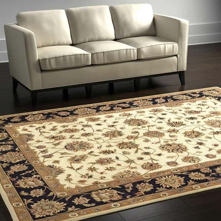 HomeRoots Oriental Hand Tufted Area Rug