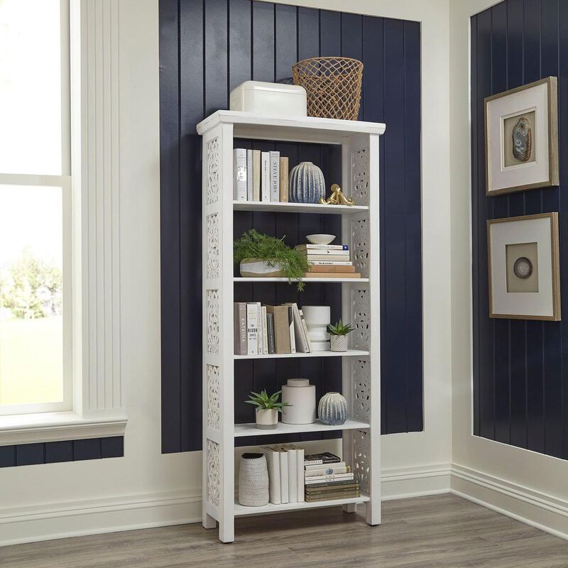 Liberty Furniture Trellis Lane Accent Bookcase in Weathered image number 7