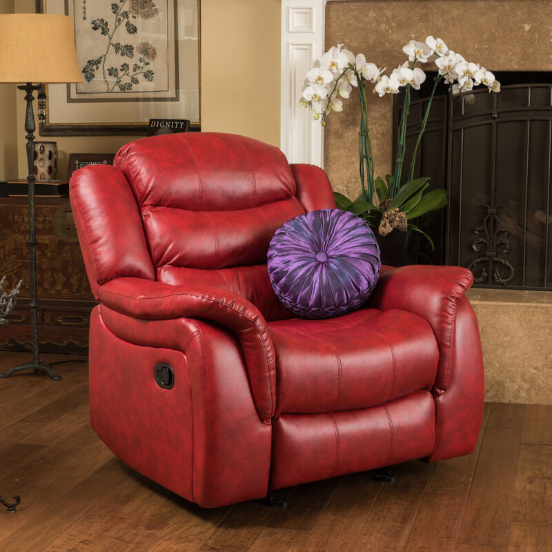 Merax Classic Oversized Glider Recliner