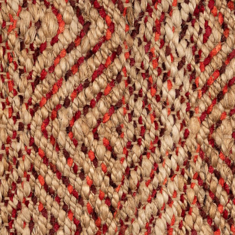 LR Home Natural Fiber Cotton Canvas Area Rug Indoor image number 5