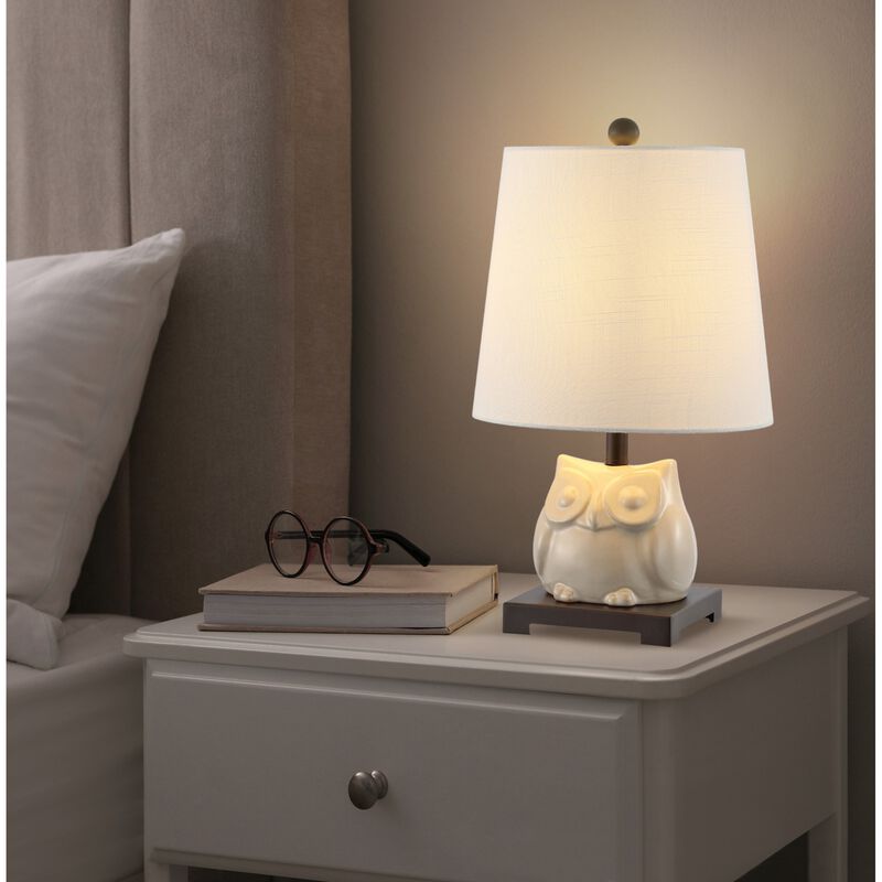 Justina Ceramic Mini LED Table Lamp
