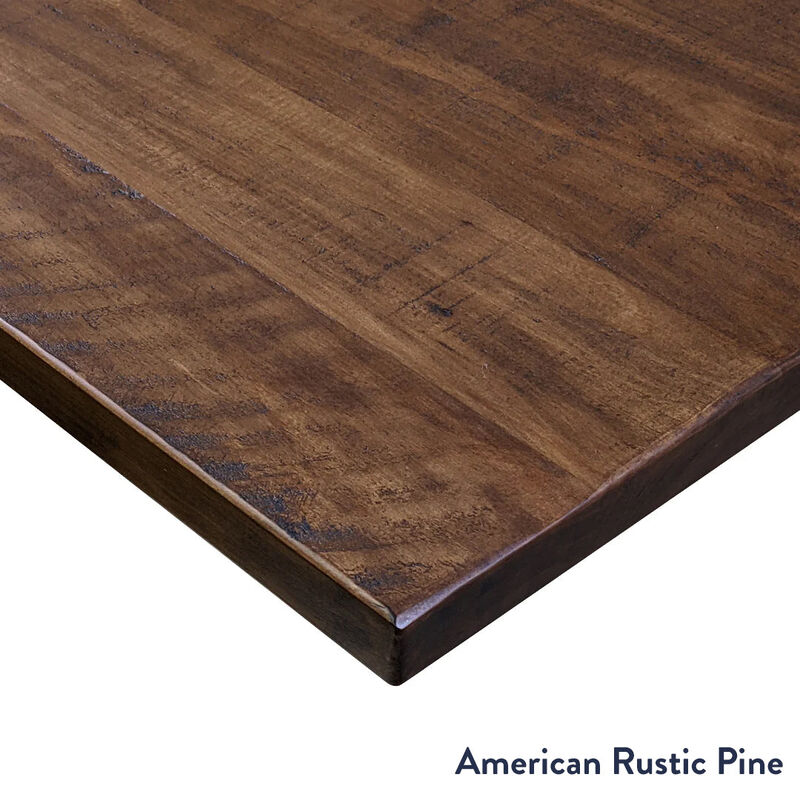 Desky Dual Softwood Sit Stand Desk image number 4