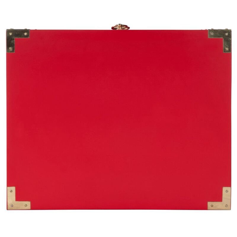 Butler Specialty Ardennes Campaign End Table, Red