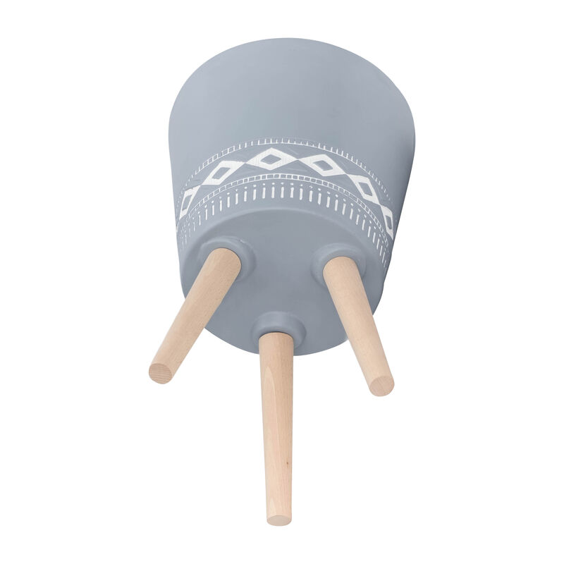 Diamond Planter with Wood Legs