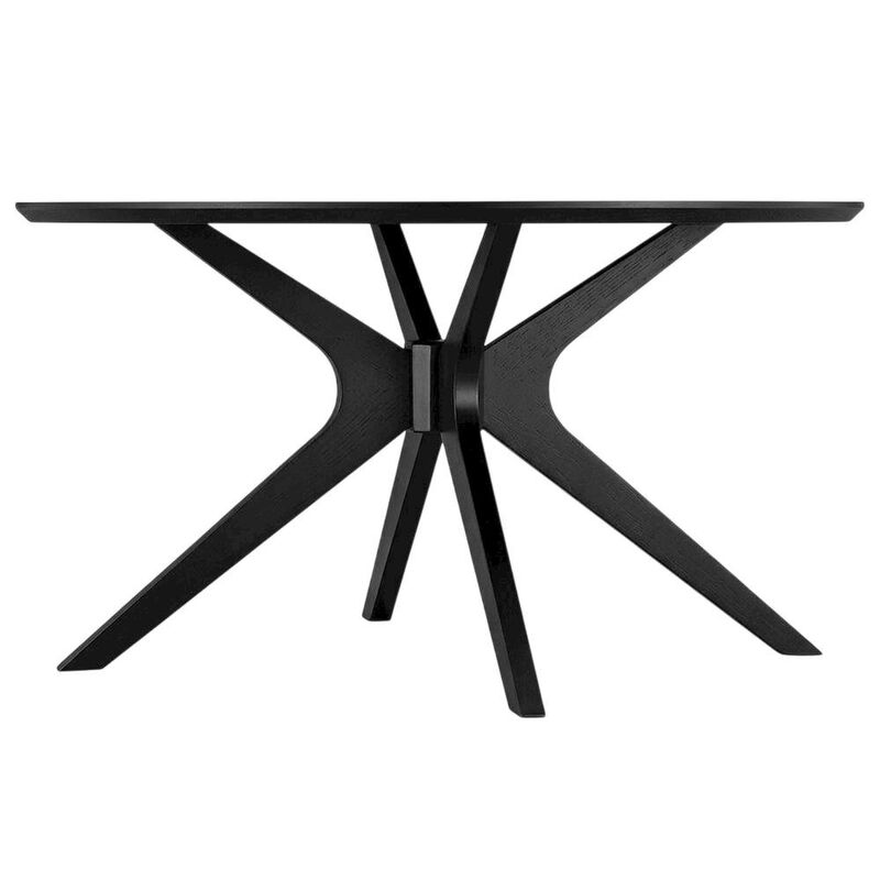 Round Wooden Coffee Table with Modern Design and Durable Build image number 1
