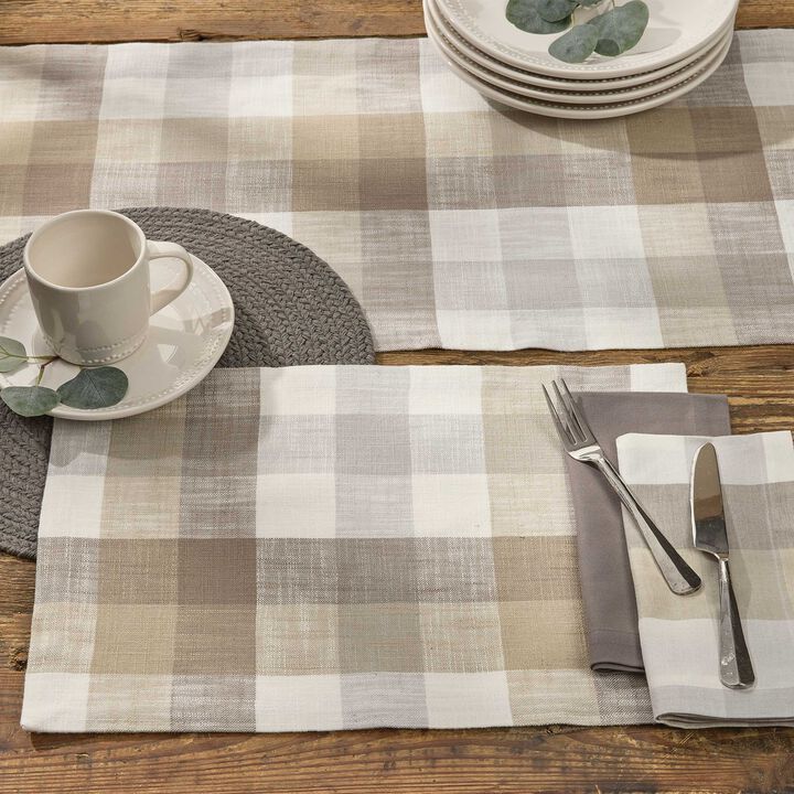 Split P Bentley Plaid Table Runner
