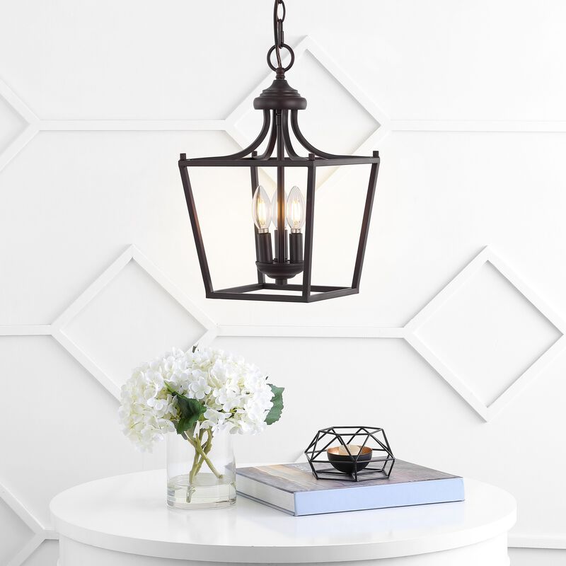Camden Iron Classic Midcentury Pendant Lantern